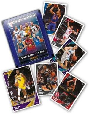 2020-2021 PANINI NBA STICKER AND CARD COLLECTION -Ontbrekende Stickers